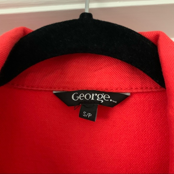 Hot Coral Jean Jacket - Picture 3 of 3